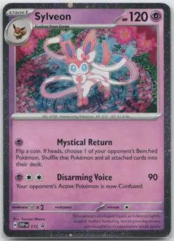 Sylveon - (Cosmos Holo) Holo Promo SV: Scarlet & Violet Promo Cards 172 NM - Image 1