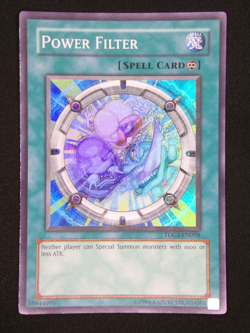 Power Filter / TDGS-EN058 / Unlimited Ed / Super Rare / LP / Yu-Gi-Oh! / Card - Image 1