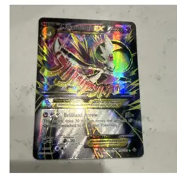 Pokemon TCG M Gardevoir EX Mega Full Art Holo 210 HP Card 156/160 English - Image 1