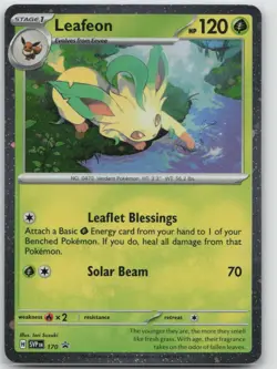 Leafeon - (Cosmos Holo) Holo Promo SV: Scarlet & Violet Promo Cards 170 NM - Image 1
