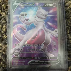 Mewtwo V SWSH229 SWSH: Sword & Shield Promo Cards Holo - Image 1