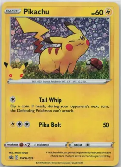 Pikachu - (General Mills) Holo Promo Miscellaneous Cards & Products SWSH039 NM - Image 1