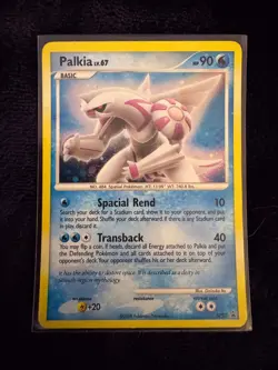 Pokemon TCG Platinum Card Lot Dialga DP26 Palkia DP27 - Image 2