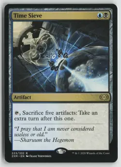 Time Sieve Lightly Played 223 Double Masters Magic: The Gathering - Image 1