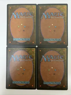 MTG NM Llanowar Elves X 4 Revised 3rd Edition Free Shipping In US With Tracking - Image 2