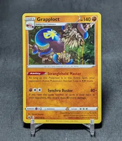 Grapploct Holo Rare Fighting Type Chilling Reign Pokemon TCG Card 092/198 - Image 1