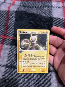 Mewtwo Delta Species 24/110 - Pokemon Non Holo Rare LP - Image 2