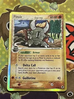 Pinsir (Delta Species) - 9/101 - Pokemon Dragon Frontiers Reverse Holo Rare - Image 1