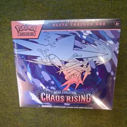 Pokemon TCG Chaos Rising Elite Trainer Box ETB Mega Evolutions Sealed - Image 1