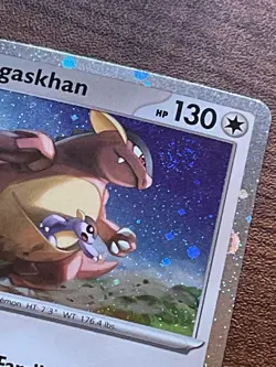 [🌀HD Swirl🌀] Kangaskhan SVP202 PROMO BLACK STAR COSMOS HOLO- NM- Pokemon TCG - Image 3