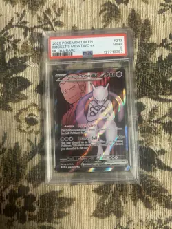 Pokemon TCG Team Rockets Mewtwo EX 213/182 - Image 1