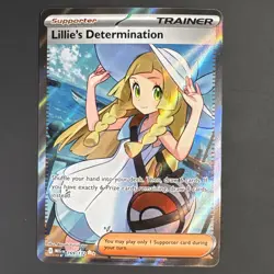 Pokemon TCG Lillie's Determination 169/132 Ultra Rare Mega Evolution MINT/NM A - Image 2