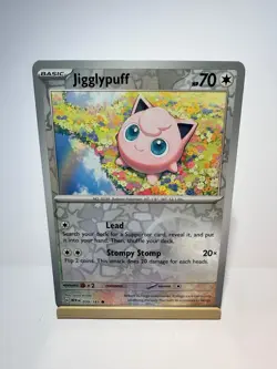 Jigglypuff 039/165 Common 151 Pokemon Reverse Holo Near Mint - Image 1