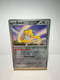 Jirachi 126/182 Common Paradox Rift Pokemon Reverse Holo Near Mint - Image 1