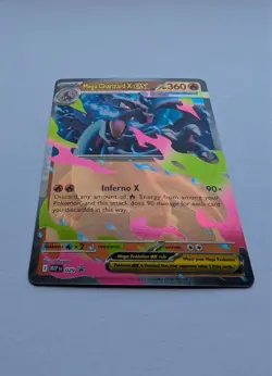 Pokemon: Mega Charizard X ex 029 Me: Mega Evolution Promo Holo -NM- - Image 3
