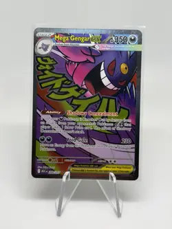 Mega Gengar ex 269/217 ME: ASC Mega Attack Rare Full Art Holo Pokemon NM - Image 1