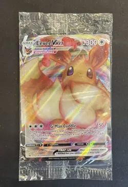 Pokemon Eevee VMAX SWSH087 Black Star Promo SEALED Holo *Freshly Pulled* 5/21/26 - Image 3