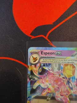 Espeon EX 34/131 Pokemon Prismatic Evolutions Holo Double Rare NM - Image 2