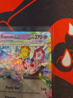 Espeon EX 34/131 Pokemon Prismatic Evolutions Holo Double Rare NM - Image 3