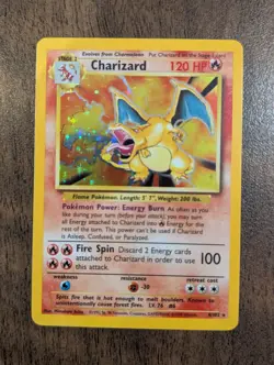 Charizard 4/102 Base Set Holo - Rare NM - Pokemon 1999 - Image 1