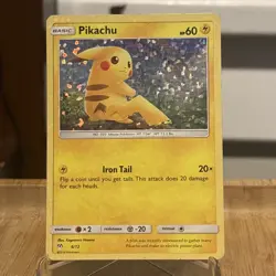 Pikachu 006/012 McDonald's Pokemon Promo 2019 Holo MP - Image 1