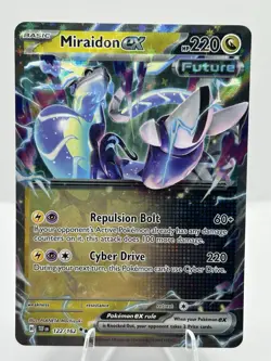 Miraidon ex 122/162 SV05: Temporal Forces Holo TCG Pokemon Card - Image 1