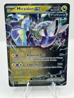 Miraidon ex 122/162 SV05: Temporal Forces Holo TCG Pokemon Card - Image 2