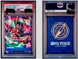 PSA10 Roronoa Zoro OP01-025 SR Official Event Top Price One Piece Card 2023 JP - Image 3