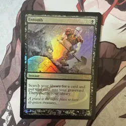 Mtg Grave Entomb English Version Foil Judgement Reward Promo - Image 1