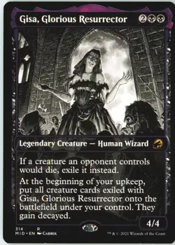 Gisa, Glorious Resurrector (Showcase) 314 Rare Innistrad: Midnight Hunt NM - Image 2