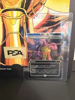 Thanos MTG Swords To Plowshares P 0001 PSA Magazine Promo May 2026 Sealed New - Image 1