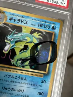 Pokemon Gyarados Holo 1st Edition 20th Anniversary PSA 10 032/087 (SWIRL) - Image 3