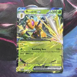 Pokemon TCG Beedrill EX Chaos Rising Double Rare 003/086 NM/M - Image 1