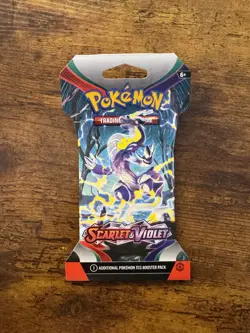 Pokemon - Scarlet & Violet Booster Pack - 10 Cards English Miraidon 2023 - Image 1