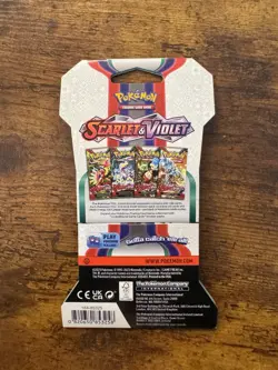 Pokemon - Scarlet & Violet Booster Pack - 10 Cards English Miraidon 2023 - Image 2