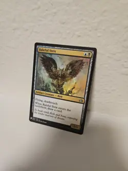 MTG Baleful Strix Planechase 2012 Light Play Card - Image 1