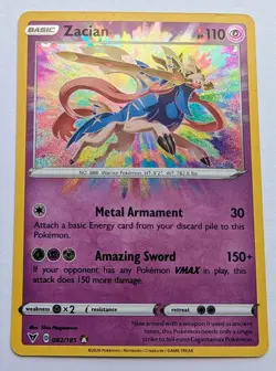 Pokemon: Zacian 082/185 Swsh04: Vivid Voltage Holo -NM- - Image 1