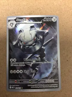 Pokemon TCG Steelix 150/132 Illustration Rare, Mega Evolution - Image 1