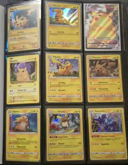 Pokemon TCG Lot Binder Holo Reverse Holo Tin Coins Rares Vintage Full Art Promos - Image 3