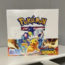 Pokemon TCG Scarlet & Violet Surging Sparks Booster Box English 2024 - Image 1