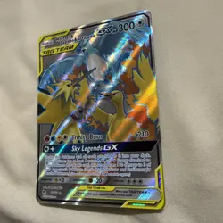 Pokemon Moltres & Zapdos & Articuno GX (Full Art) 66/68 Hidden Fates Holo - Image 2
