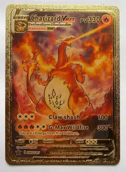 Carte Pokemon Dore - ANGLAISE US Neuf charizard vmax - Image 1