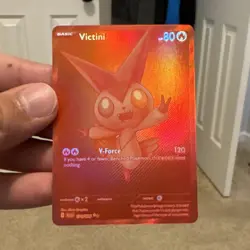 The Pokemon Company Victini 171/086 Sv: Black Bolt Full Art Holo Rare- Holo Line - Image 1