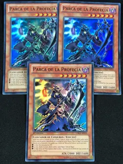 YUGIOH REAPER OF PROPHECY CBLZ-SP036 1ST SUPER X3 (NM) SPANISH - Image 1