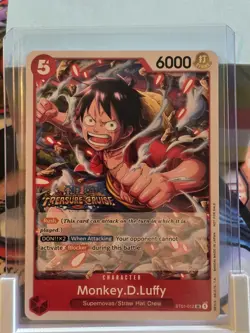 Monkey.D.Luffy ST01-012 Tresure Cruise ST01-012 SR One Piece TCG - Image 1