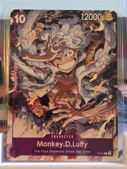 One Piece TCG Monkey D. Luffy Promo P-041 EN|NM - Image 1