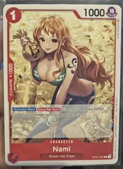Nami (ST01-007) (V.2) ENG Promo One Piece TCG Near Mint - Image 1