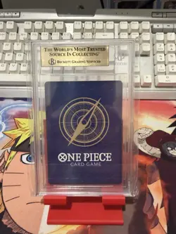 Roronoa Zoro 2022 One Piece SUPER PRE-RELEASE ST01-013 SPECIAL RARE BGS 10 ENG - Image 2