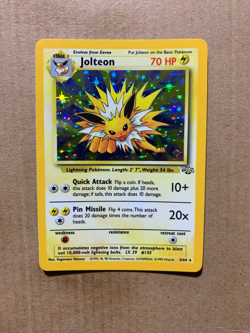 Jolteon 4/64 Jungle Set - Holo Pokemon Card - NM/Mint - Image 1