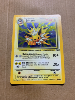 Jolteon 4/64 Jungle Set - Holo Pokemon Card - NM/Mint - Image 2